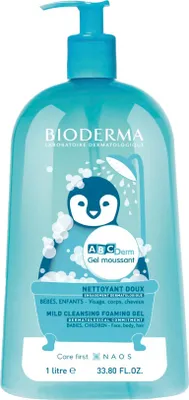 Immagine prodotto di Bioderma ABCDerm Gel detergente delicato 1000ml