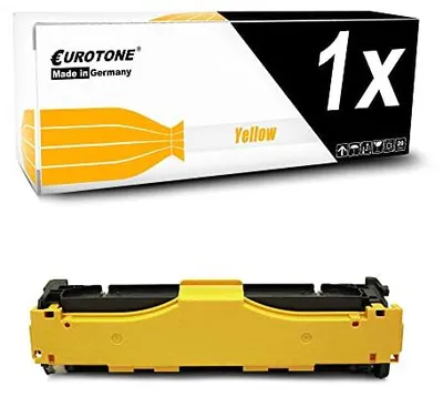 Eurotone Tonerkartusche kompatibel mit HP CF382A + M476DN + M476DW + M476NW Gelb – Produktansicht 1