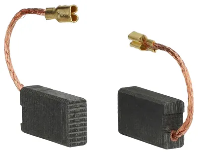 Produktbild von vhbw 2x Kohlebürste 17,5 x 10 x 5 mm Ersatz für AEG 322155, 326941, 343911, 360787, 369477, 381391, 392600 für Elektrowerkzeug