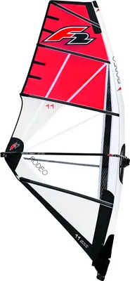 Produktbild von F2 Windsurf Segel Rodeo  4,4qm Rot Modell 2022 NEU Sail Only