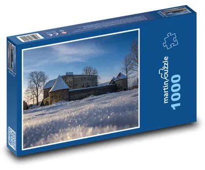 Obrázek produktu pro Puzzle 1000 Hrad Piberstein - Rakousko, pevnost - martinpuzzle
