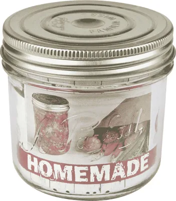 Produktbild von Vorratsglas mit Metalldeckel 0,5l EUROHOME®