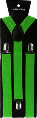 Produktbild von Oblique Unique Hosenträger Uni verstellbar Y -Form - neon grün