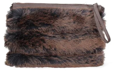 Immagine prodotto di Pochette da donna in vera pelle di cavallo con tracolla regolabile, prodotta in Italia