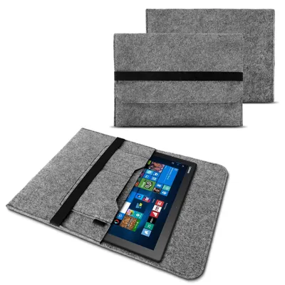 Produktbild von Lenovo Miix 510 / 700 / 720 Notebook Sleeve Hülle Case Schutz Cover Tasche FilzFarben:Grau