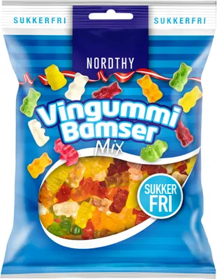 Produktbild von Nordthy Gummibären Zuckerfrei 80g
