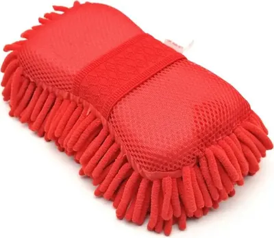 Immagine prodotto di Spugna in microfibra 2in1, 24 x 12 cm, rosso