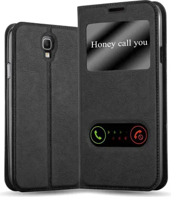 Produktbild von Cadorabo Schutzhülle für Samsung Galaxy NOTE 3 NEO Hülle in Schwarz Handyhülle Book Case Cover Etui