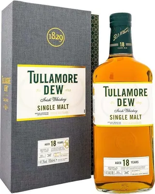 Produktbild von Tullamore D.E.W. 18 Years + Box 700ml 41,3% Vol.