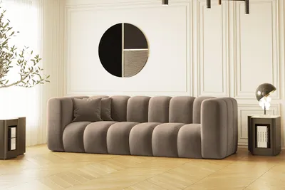 Produktbild von Kaiser Möbel Couch, Dreisitzer-Sofa Grand Modular Stoff Salvador Dunkelbeige
