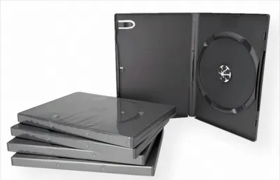 Produktbild von Leerhüllen DVD 5erPack schwarz