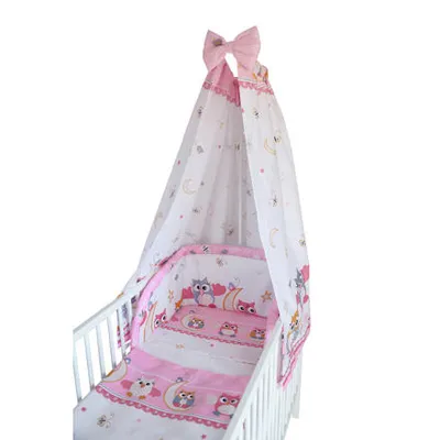 Produktbild von COSING 4-teiliges Bettwäscheset COMFORT - EULE 2 rosa