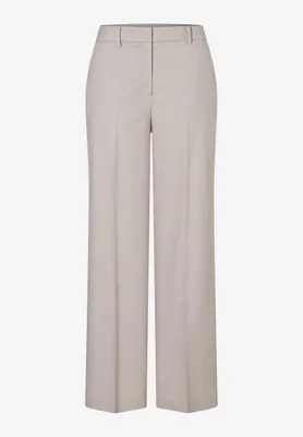 Produktbild von More & More Melange Structure Wide Leg Pants, powder beige melange 2214 2214 38