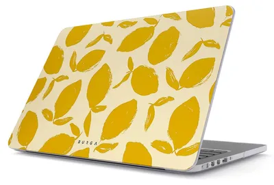 Zdjęcie produktu dla Obudowa ochronna Burga Hardshell do laptopa Apple MacBook Air 13 cali (modele 2022 / 2024 M3 / 2025 M4 / 2026 M5) - kolor: Lemon Tart