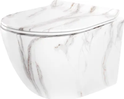 Produktbild von REA Wandhängende Toilettenschüssel Carter Tornaldo Aiax Shiny White