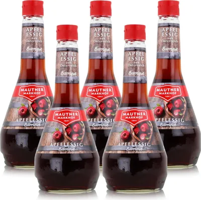 Produktbild von Mautner Apfelessig Barrique 0,5L - Essig aus Österreich (5er Pack)