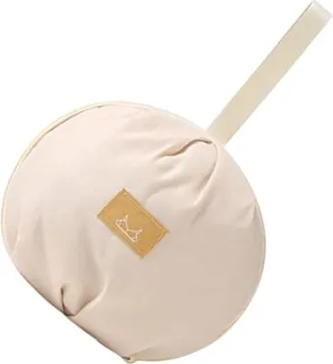 Image de Sac de rangement pour soutien-gorge, sous-vêtements, organisateur de voyage, couleur beige