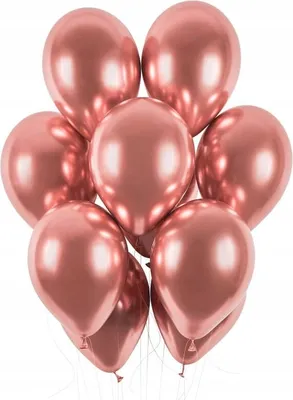 Produktbild von Metallic-Luftballons 12 Zoll, 10 Stück, Roségold