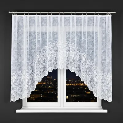 Obrázek produktu pro MARKIZETA KINGA Žakárový hotový závěs, šířka 300 x výška 140 cm, barva 001 bílá 023391/FBL/001/300140/1