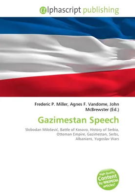 Produktbild von Rede in Gazimestan