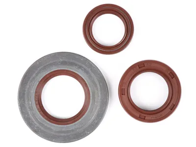 Image de Jeu de joints d'arbre BGM moteur 27x42x10mm métal brun pour Vespa Largeframe PX Lusso 1993- PX80, PX125, PX150, PX200, T5 125cc, MY, 98, Cosa, LML125, 150 Star, Stella125, 150