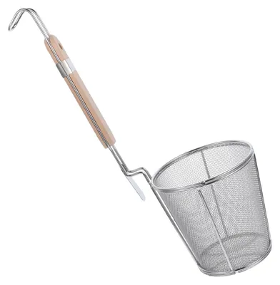 Pasta-Sieb Nudelfilter Spaghetti-Schöpfer Edelstahl 12 cm