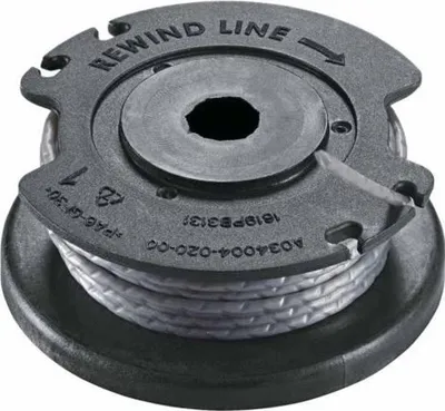 Produktbild von Spule für EasyGrassCut Li, BOSCH, 1.6mm Faden, 4 Meter Länge, Passend für EasyGrassCut 23/26/18, Schwarz, 60g