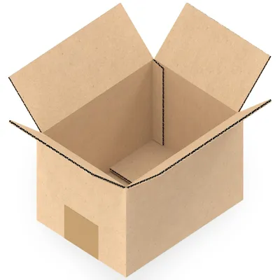 Produktbild von KK Verpackungen 500 Stück Versandkartons 160 x 120 x 110 mm Kartons 1-wellig, Faltkartons