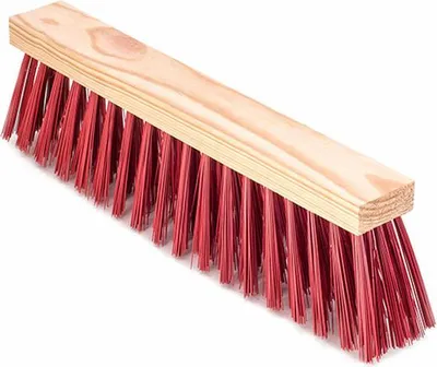 Image de Brosse Balai Rouge 5x22 5/f 500x65 1409 56,5x10x14,5cm Barbosa - Universal