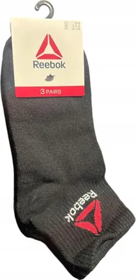 Image de Lot de 3 chaussettes Reebok D0850 pour femmes et hommes