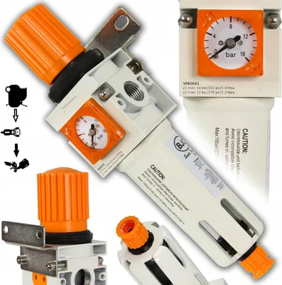 Produktbild von 1/4'' 15bar BJC-Ablassventil mit Regler