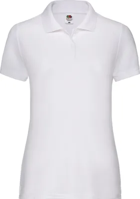 Produktbild von Fruit of the Loom - "Lady Fit 65/35" Poloshirt für Damen RW9936 (L) (Weiß)