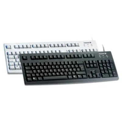 Produktbild von CHERRY G83-6105 - Tastatur - USB - Deutsch/Kyrillisch - Schwarz