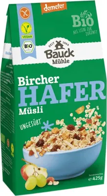 Produktbild von Bauckhof Hafer Müsli Bircher glutenfrei Dem -- 450g