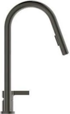 Produktbild von Küchenarmatur GUSTO 2F-Brause, Ausladung 240mm magnetic grey magnetic grey