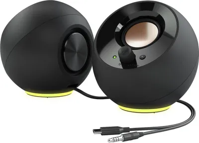 Produktbild von CREATIVE Pebble SE RGB Stereo Lautsprecher, schwarz