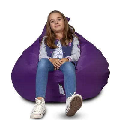 Obrázok produktu pre Ecopuf Oscar Sedací vak, Kreslo Pouf, Bean-Bag, 90x110cm, Fialová Nc5