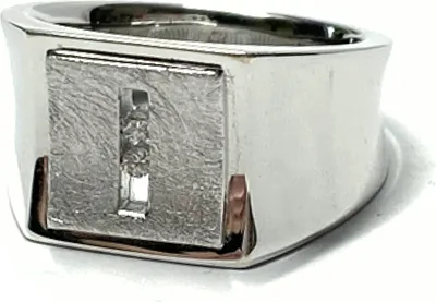 Produktbild von Ring 925 Silber rhodiniert Zirkonia glänzend edel festlich Schmuckring #56