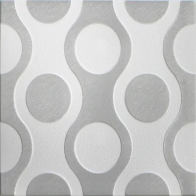 Produktbild von Deckenplatten aus Styropor XPS - Farbige Dekorplatten leicht & formfest - (2QM Sparpaket NR.98 BS 50x50cm) Styroporplatten Paneele Schallschutz