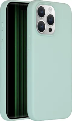 Zdjęcie produktu dla Accezz Liquid Silicone Backcover z MagSafe dla Apple iPhone 15 Pro Max - Sky Blue