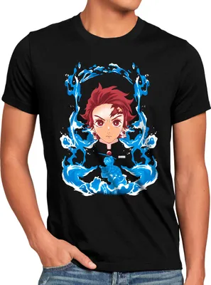 Produktbild von style3 Calm As Water Herren T-Shirt anime japan manga