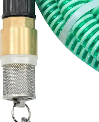 Obrázek produktu pro vidaXL Sací hadice s mosaznými spojkami zelená 1,1" 4 m PVC