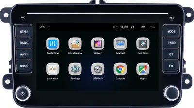 Produktbild von 2 Din Autorádio, 7 palcové 1GB RAM 16 GB ROM pre VW, Skoda, Seat
