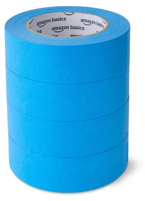Imagen del producto de Cinta adhesiva para señalización - 3,6 cm x 54,9 metros - 4 rollos - Azul