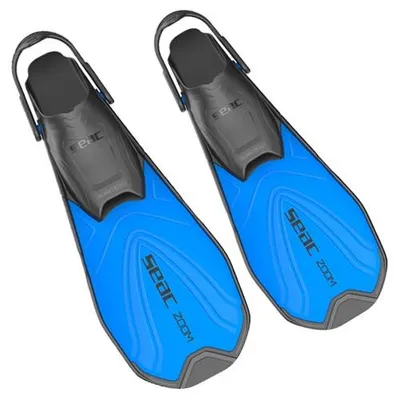 Produktbild von Seacsub Zoom Fersenbandflosse für Tauchen und Schnorcheln, Blau, EU 32-35