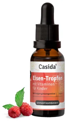 Zdjęcie produktu dla Krople żelaza dla dzieci z witaminami, 20 ml