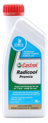 Produktbild von CASTROL Radicool Premix Kühlmittel Kühlerfrostschutz 1L Blau Antifreeze Fertigmischung