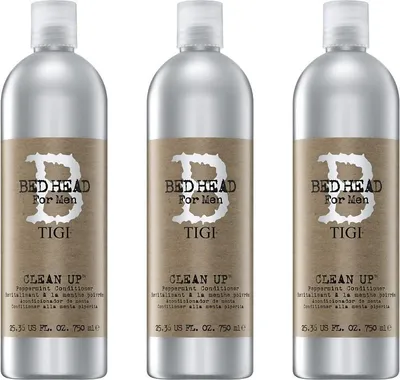 Produktbild von Bed Head For Men Clean Up Peppermint Conditioner 3x750 ml