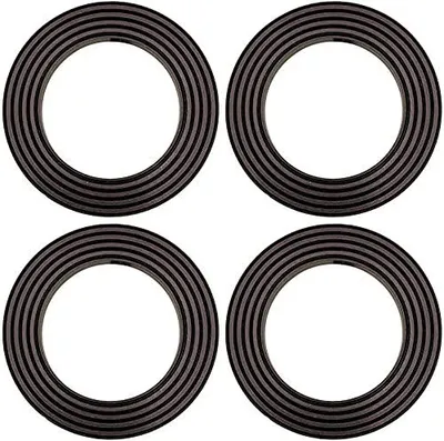 4 Profildichtungen Ø 41 mm für Küchenmaschinen
