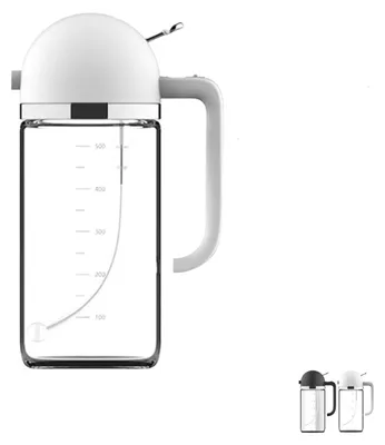Immagine prodotto di Dosatore per olio spray per olio - 500 ml - 2 in 1 - Spruzzatore e beccuccio - Senza BPA